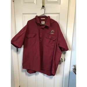 Men's Cabelas Button Down with turkey 3XL